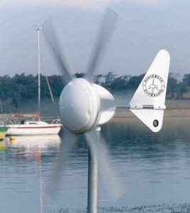 Jachtowa mini elektrownia wiatrowa